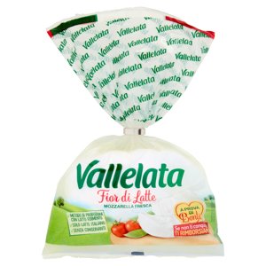 Vallelata Fior Di Latte Mozzarella Fresca 180 G