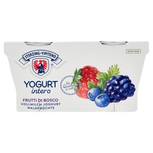 Sterzing Vipiteno Yogurt Intero Frutti Di Bosco 2 X 125 G