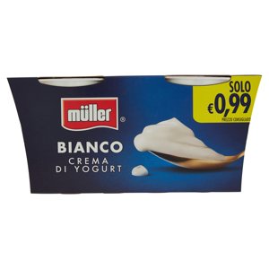 Müller Bianco Crema Di Yogurt 2 X 125 G