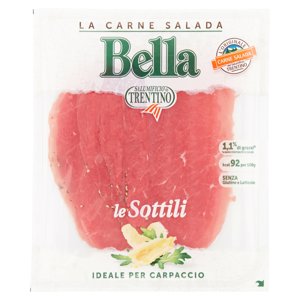 Salumificio Trentino Bella Le Sottili La Carne Salada 0,125 Kg