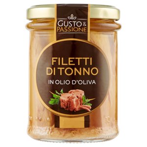 Gusto & Passione Filetti Di Tonno Yellowfin In Olio D'oliva 180 G