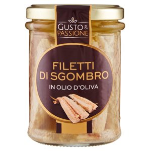 Gusto & Passione Filetti D Sgombro In Olio D'oliva 190 G