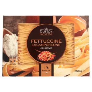 Gusto & Passione Fettuccine Di Campofilone All'uovo 250 G