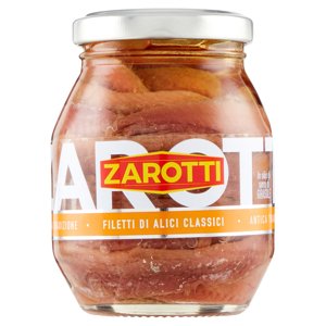 Zarotti Filetti Di Alici Classici In Olio Di Semi Di Girasole 140 G