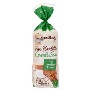 Mulino Bianco Pan Bauletto Pane ai Cereali Ideale per Panini 400g