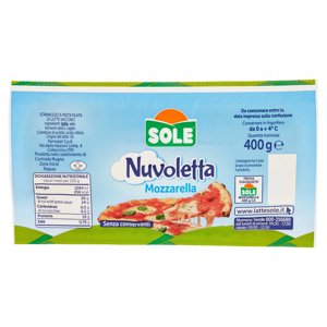 Sole Nuvoletta Mozzarella 400 G