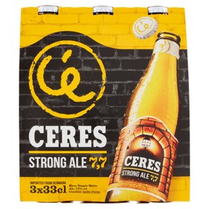 Ceres Strong Ale 7,7 3 X 33 Cl