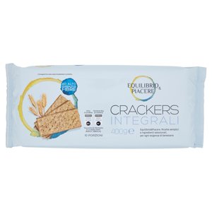 Equilibrio & Piacere Crackers Integrali 400 G