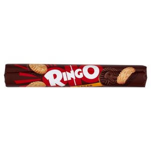Ringo Cacao Biscotti Farciti Con Crema Cacao Snack Merenda Tubo, 165g