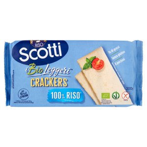 Riso Scotti I Bio Leggeri** Crackers 100% Riso* 200 G