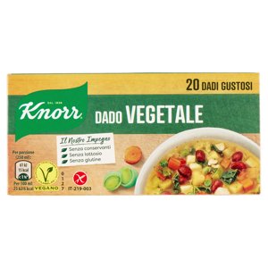 Knorr il Dado Vegetale 20 dadi 200 g