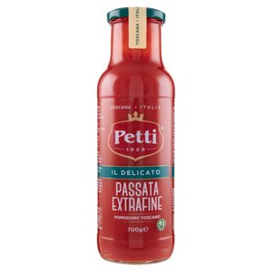 Petti "il Delicato" - Passata Di Pomodoro Extrafine - Pomodoro Toscano - 700g
