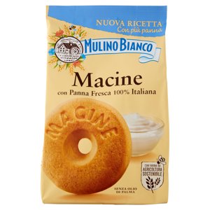 Mulino Bianco Macine con Panna Fresca 100% Italiana 350g