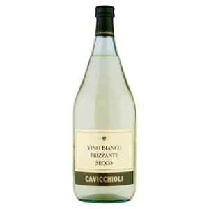Cavicchioli Vino Bianco Frizzante Secco 1,5 L