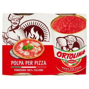 Ortolina Polpa Per Pizza 2 X 400 G