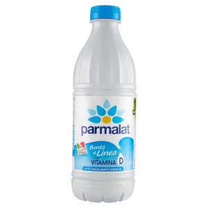 Parmalat Bontà E Linea Con Vitamina D Latte Parzialmente Scremato 100% Latte D'italia 1000 Ml
