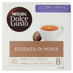 NESCAFÉ DOLCE GUSTO Espresso Essenza di Moka Caffè 16 capsule 144 g