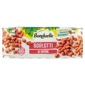 Bonduelle Borlotti Al Vapore 3 X 165 G