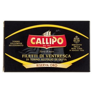 Callipo Filetti Di Ventresca Di Tonno All'olio Di Oliva 125 G