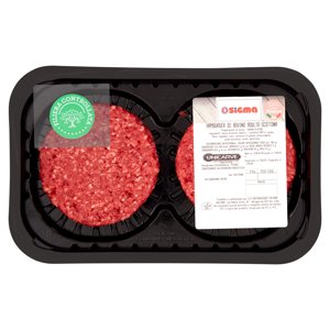 Sigma Hamburger Di Bovino Adulto Scottona 0,160 Kg