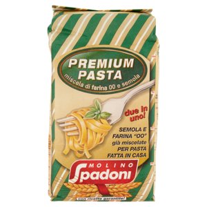 Molino Spadoni Premium Pasta Miscela Di Farina 00 E Semola 1000 G
