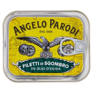 Angelo Parodi Filetti Di Sgombro In Olio D'oliva 230 G