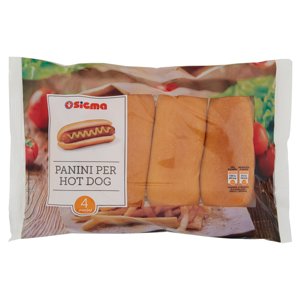 Sigma Panini Per Hot Dog 4 Panini 250 G