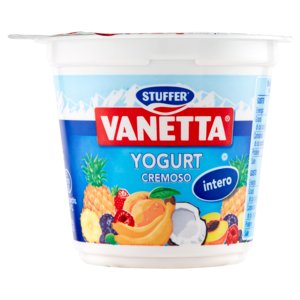 Stuffer Vanetta Yogurt Intero Cremoso Fragola Frutta In Pezzi 125 G