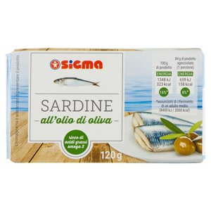 Sigma Sardine All'olio Di Oliva 120 G