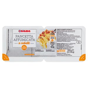 Sigma Pancetta Affumicata A Cubetti 2 X 100 G
