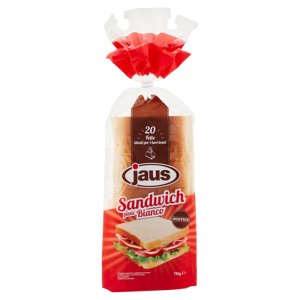 Jaus Sandwich Pane Bianco 20 X 37,5 G