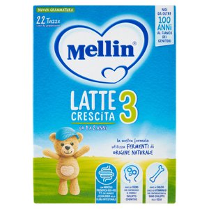 Mellin 3 - Latte Di Crescita In Polvere Per Bambini Da 1 A 2 Anni 770g
