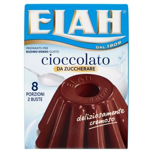 Elah Preparato Per Budino Denso Gusto Cioccolato Da Zuccherare 2 X 49 G
