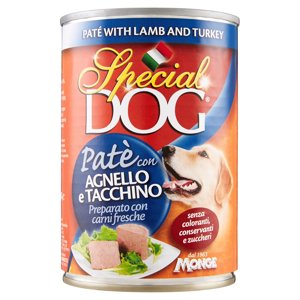 Special Dog Patè Con Agnello E Tacchino 400 G