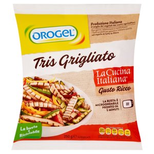 Orogel La Cucina Italiana Tris Grigliato Surgelati 250 G