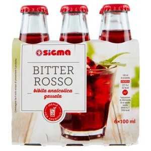 Sigma Bitter Rosso 6 X 100 Ml