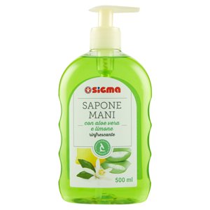 Sigma Sapone Mani Con Aloe Vera E Limone Rinfrescante 500 Ml