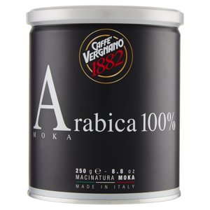Caffè Vergnano 1882 100% Arabica Macinatura Moka 250 G