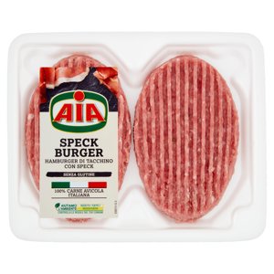 Aia Speck Burger Hamburger Di Tacchino Con Speck 0,200 Kg