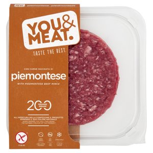 You&meat Con Carne Macinata Di Piemontese 0,200 Kg
