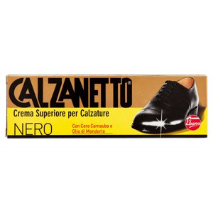 Calzanetto Crema Superiore Per Calzature Nero 50 Ml