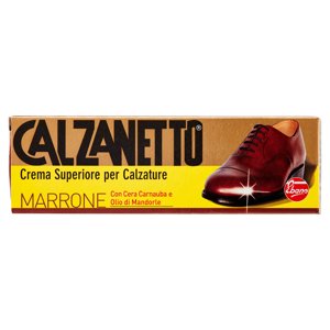 Calzanetto Crema Superiore Per Calzature Marrone 50 Ml
