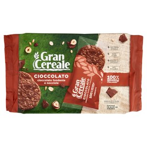 Gran Cereale Cioccolato Biscotti Con Cioccolato Fondente E Nocciole In Monoporzioni 216 G