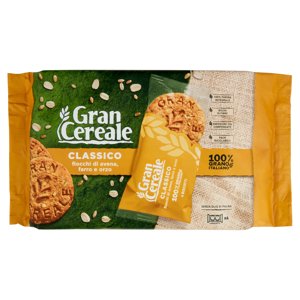 Gran Cereale Biscotti Gran Cereale Classico Fiocchi Di Avena Farro Orzo In Monoporzioni 240 G