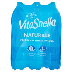 Vitasnella Naturale 6 X 1,5 L