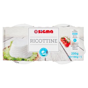 Sigma Ricottine 2 X 100 G