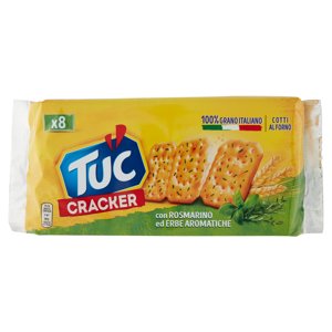 Tuc Cracker con Rosmarino ed Erbe Aromatiche cotto al forno - 250 g