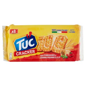 Tuc Cracker con Pomodoro e Grana Padano cotto al forno - 250 g