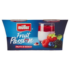 Müller Fruit Passion Frutti Di Bosco 2 X 125 G