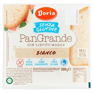 Doria Pangrande Bianco Senza Glutine - Novità 300g